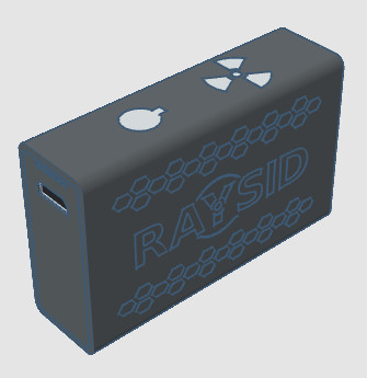 Raysid device 3d model