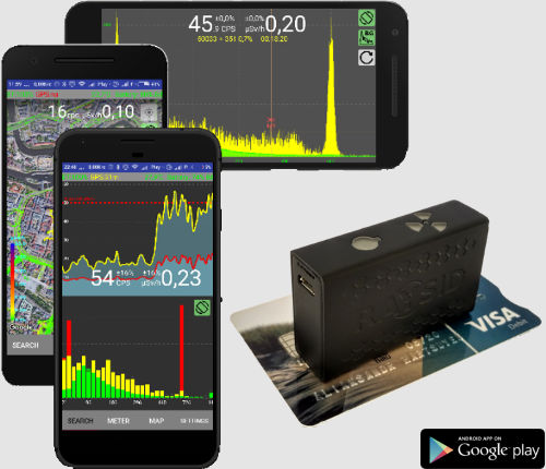 Raysid Wireless Gamma Spectrometer